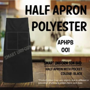 SU- APHPB001 - HALF APRON POLYESTER
