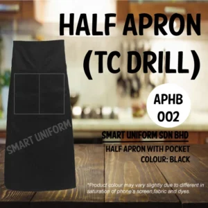 HALF APRON TC DRILL (12 COLORS)