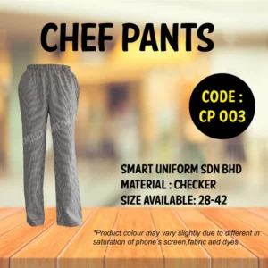 SU- CP003 - CHEF PANT CHECKER