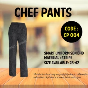 SU- CP004 - CHEF PANT STRIPE