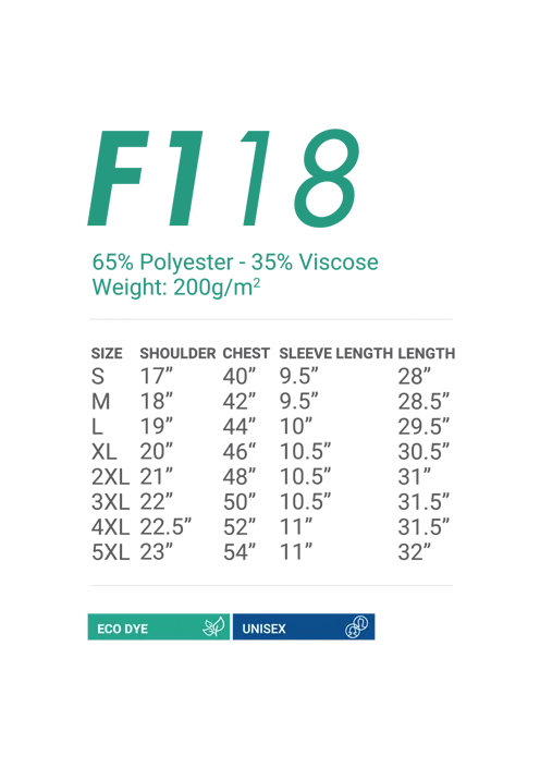 F1 18 size