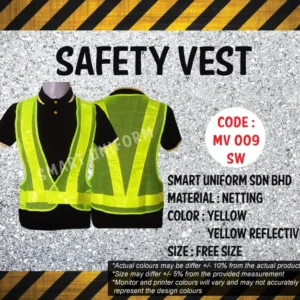 MV009 - READY STOCK SAFETY VEST