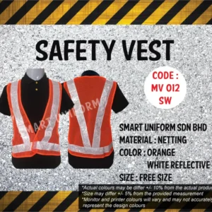 MV012 - READY STOCK SAFETY VEST