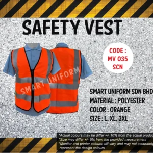 MV035 - READY STOCK SAFETY VEST