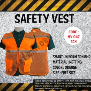SCN- MV047 - READY STOCK SAFETY VEST