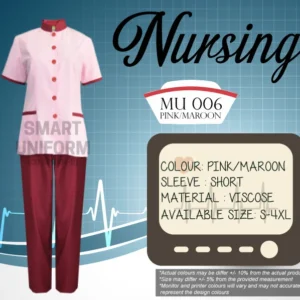MU 006- READY STOCK NURSE UNIFORM