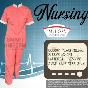 MU 025- READY STOCK NURSE UNIFORM