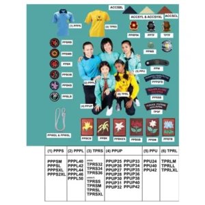 Ready Stock SU Kokurikulum Sekolah (Pandu Puteri)