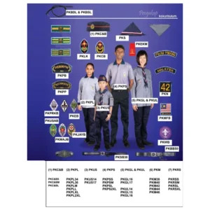 Ready Stock SU Kokurikulum Sekolah (Pengakap)