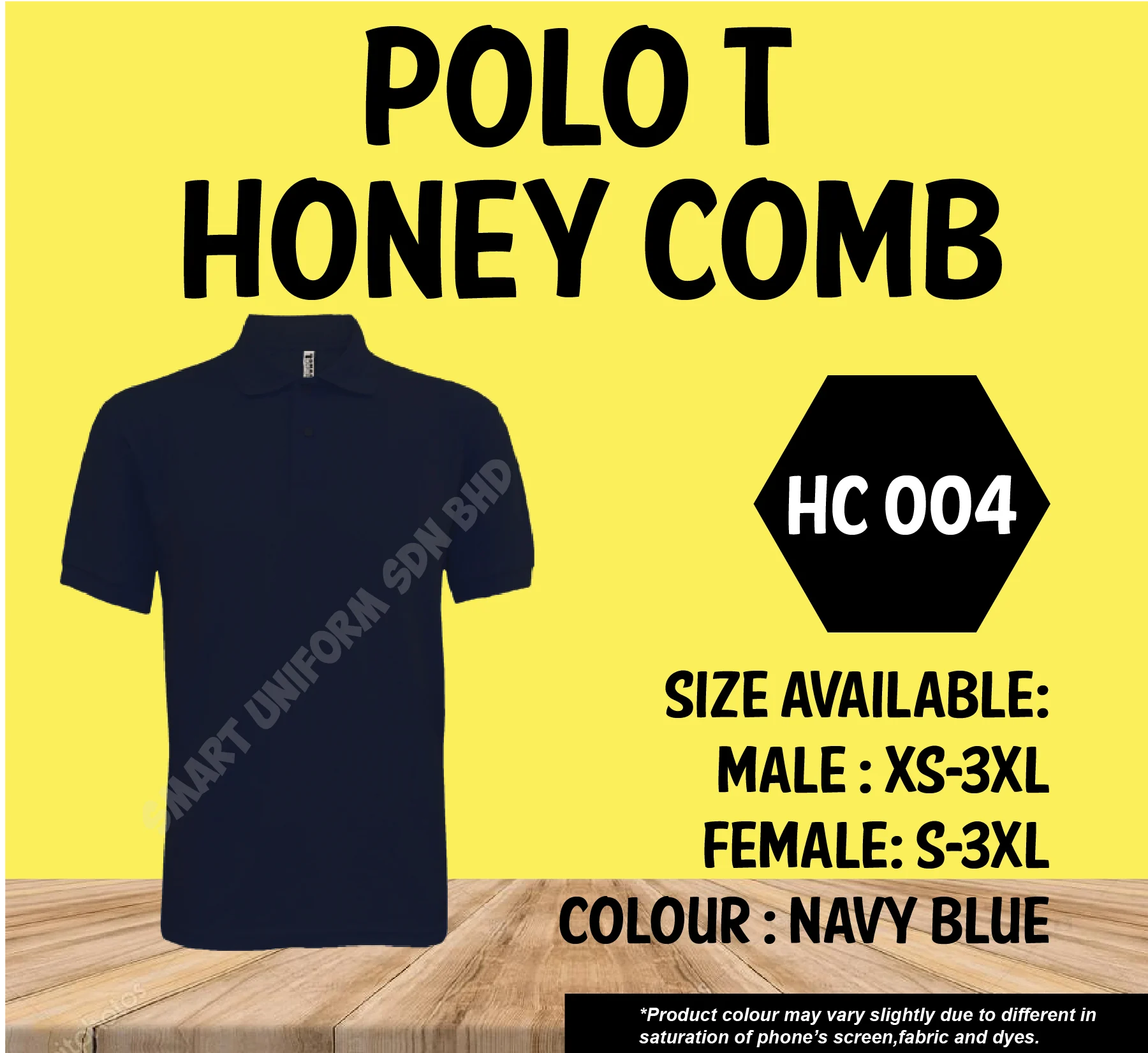 POLO T HONEY COMB-03