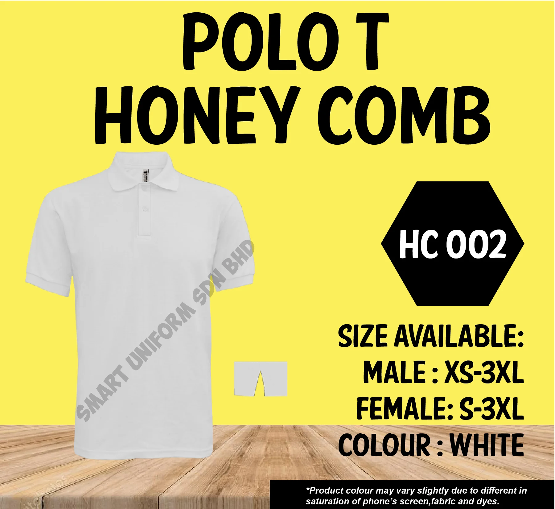 POLO T HONEY COMB-04