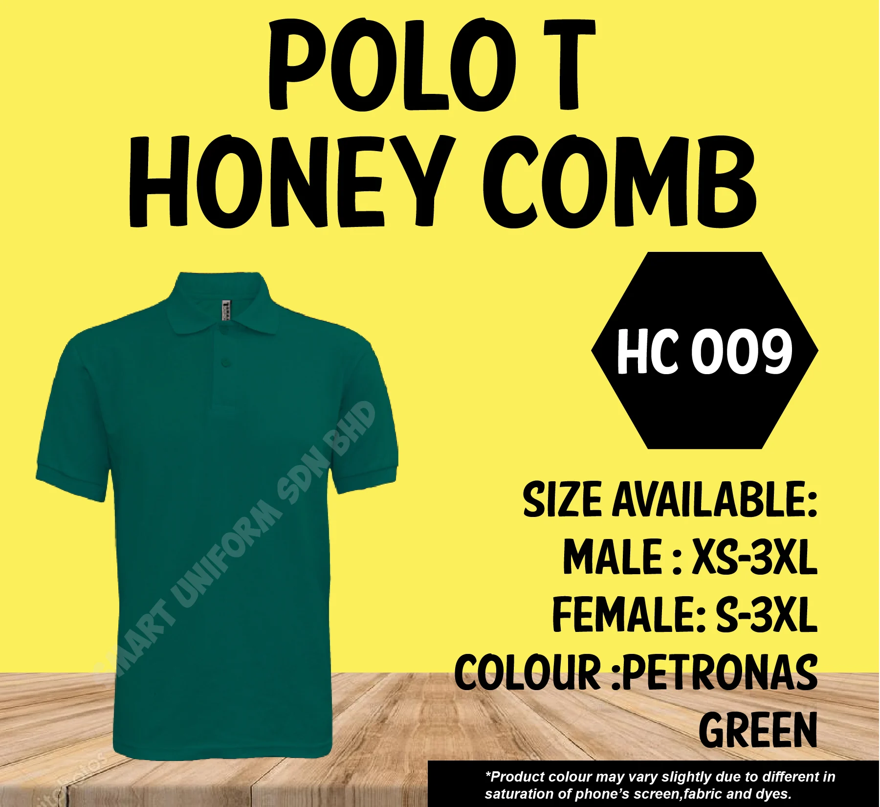 POLO T HONEY COMB-06
