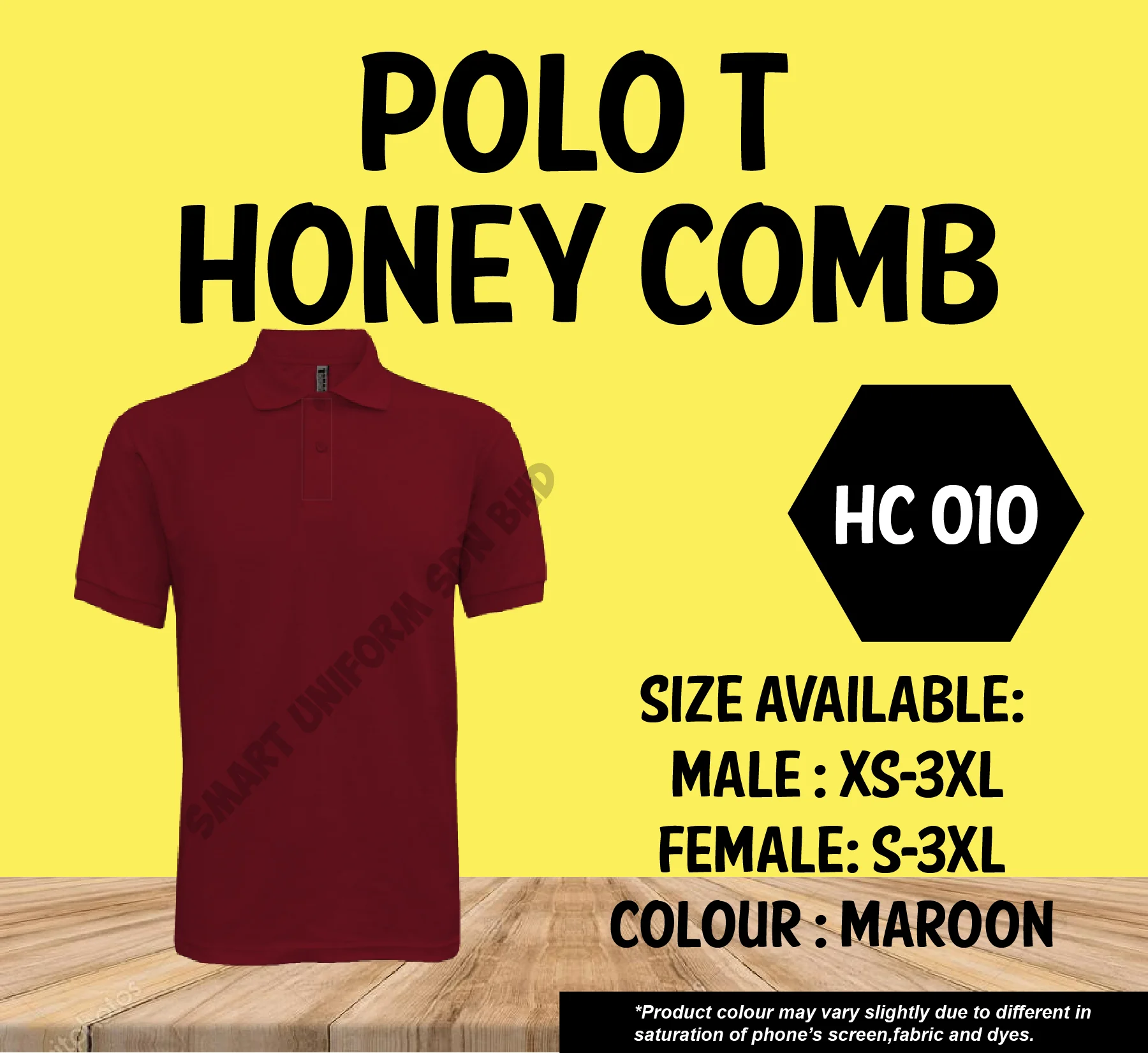 POLO T HONEY COMB-07