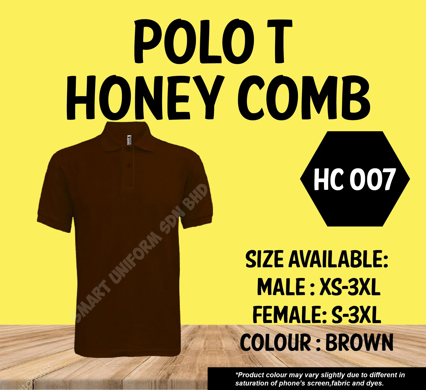 POLO T HONEY COMB-08