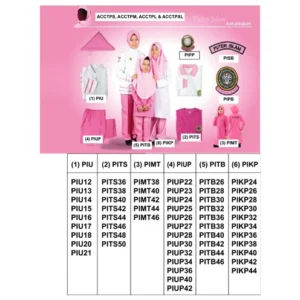 Ready Stock SU Kokurikulum Sekolah (Puteri Islam)