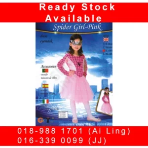 Pink Spider Girl Kids