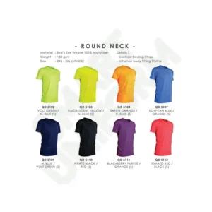 SRW Round Neck T-Shirts QD 51