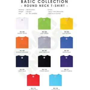 SRW Round Neck T-Shirts RN 100