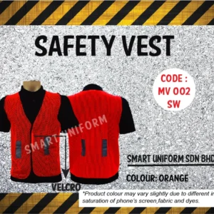 MV002 - READY STOCK SAFETY VEST (DISCONTINUED)