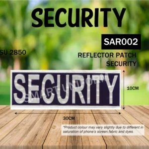 SAR002 - SECURITY ACCESORIES - SECURITY REFLECTIVE PATCH
