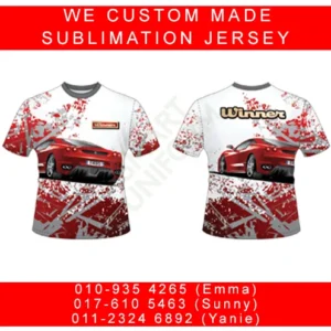 Custom Made SU Sublimation Jersey