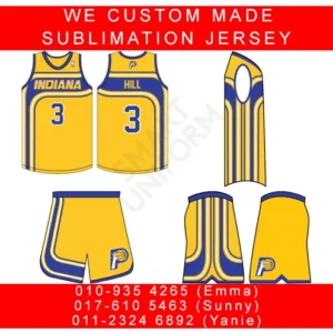 Custom Made SU Sublimation Jersey