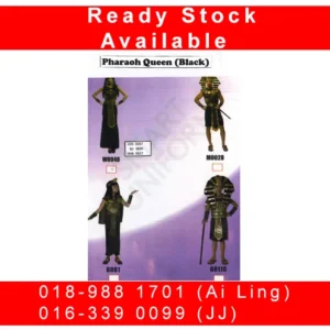 Black Pharaoh Queen Adults