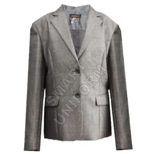 Ready Stock SU Blazer Female Cutting Grey (SU12300)